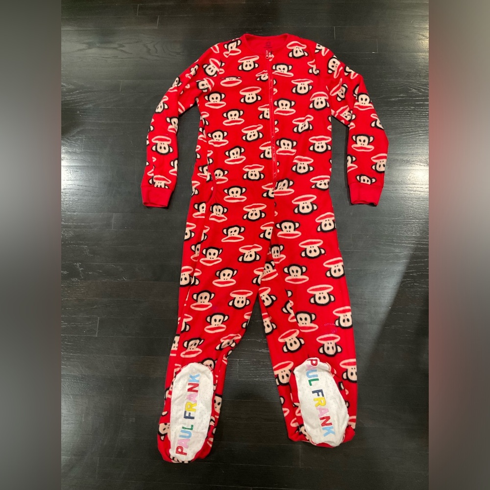 PAUL FRANK RED MONKEY‎ ONESIE